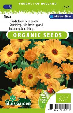 Pot Marigold Nova BIO (Calendula) 75 seeds